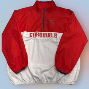 SVSU CARDINALS Men’s Medium Lightweight Pullover Windshirt